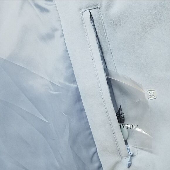 LONDON Fog Blue Double Collar Jacket Coat Medium P - Picture 5 of 8